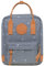 KAUKKO Kf Rucksack für Herren, Grau [k1007-5], 5 Zoll, Schulrucksack