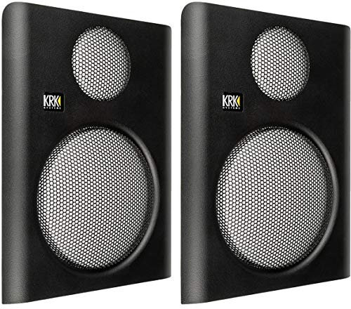 KRK Protective Grilles for RP8G4 Monitors Black, Pair, 8 inches (RP8G4GRLB)