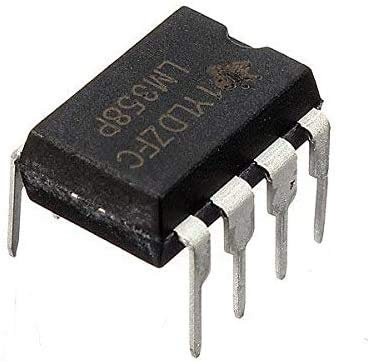 mdtep Electronic Module, LM358P LM358N LM358 DIP-8, IC Chip Dual Operational Amplifier 5Pcs small component