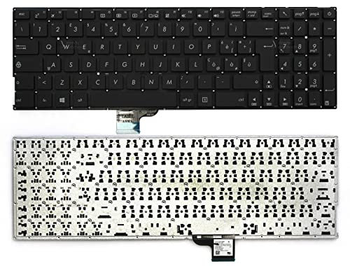CLICK HELP Tastiera Notebook Compatibile con ASUS UX510U UX510UX UX510UW UX510UR Italiana