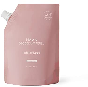 HAAN – Tales of Lotus Deodorant – natürliches, Nachfüllung, aluminiumfreies Deodorant für empfindliche Haut | 24-Stunden-Schutz | Geschichten von Lotus 40ml | Unisex