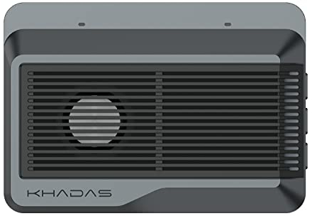 Khadas Mini ARM PC Single Board Computer RK3588S SoC 8‑core CPU and 4‑core GPU,6 Tops NPU,Small Portable Compact Desktop Computer 16GB RAM 8K HD Display&Decoder, 4K UI & Wi-Fi 6, BT 5.0