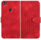 JayModCase Funda para Huawei P8 Lite 2017, Flip Leather con Tarjetas y Cartera Soporte Plegable Cáscara de TPU Cierre magnético para Huawei P8 Lite 2017 (Rojo)