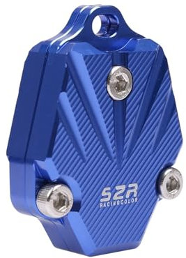 Novakui Abdeckung für motorrads chlüssel Für CF-Moto CF-650NK 400NK 250NK 400GT 650MT Motorradzubehör Schlüsselabdeckung Kappe Schlüsselgehäuse Shell Protector 650 400 250 400-NK (Color : Blue)