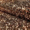 Pailettenstoff LIA mit Samt Rücken 0,5m - Öko-Tex Standard 100 Kl.2 Bekleidungsstoff Meterware Faschingsstoff Kostümstoffe (Bronze)