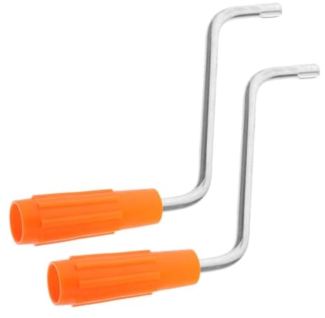 Luxshiny 2pcs Pasta Machine Handles Universal Pasta Maker Replacement Handles Pasta Crank Noodle Maker Fixing Clip for Pasta Machine