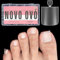 NOVO OVO Kit d'extension de faux ongles en gel souple à pression carrée pointue à pression sur les pointes d'ongles à pointe longue, faux double mat x 15 tailles 240 pièces