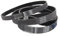 Antriebsriemen PJ296 PJ300 PJ302 PJ305 PJ307 Mehrkeilriemen-Antriebsriemen PJ Gummi-Förderband Antriebsriemen Keilriemen(PJ307(307mm),10ribs)