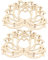 TOYANDONA 2St Laternenständer aus Holz Laternenrahmen selber machen Laternenbausatz Bilderrahmen chinesische laternen chinese lantern Laterne DIY Holzmaterialien Laternenhalter zum Basteln