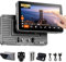 VILTROX DC-X3 2000 nit SDI Monitor da campo per telecamera, 4K HDMI 6“ Monitor video portatile per telecamera touchscreen con paraluce e batteria, Full HD 1920x1080,3D LUT,forma d'onda,Focus Peaking