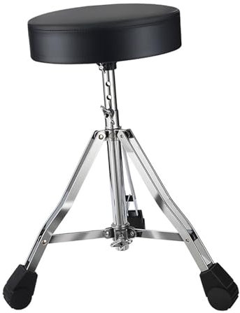 Oshhni Drum Throne Heavy Duty Drum Stuhl Gepolsterter Hocker für Darsteller Schlagzeuger Erwachsene Leistung
