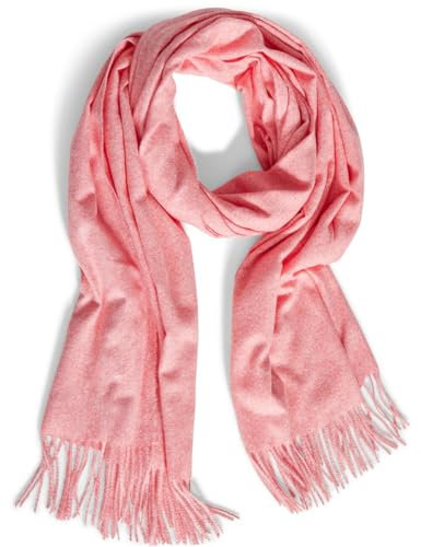 STREET ONE Damen A572599 Schal in Unifarbe, Petal Rose Mel, A