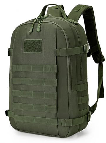 Explokit Rucksack Taktischer 15L 25L Militär-Rucksack Molle Taktische Motorrad Wanderrucksack Survival Rucksäcke für Assault Wandern Reisen Camping