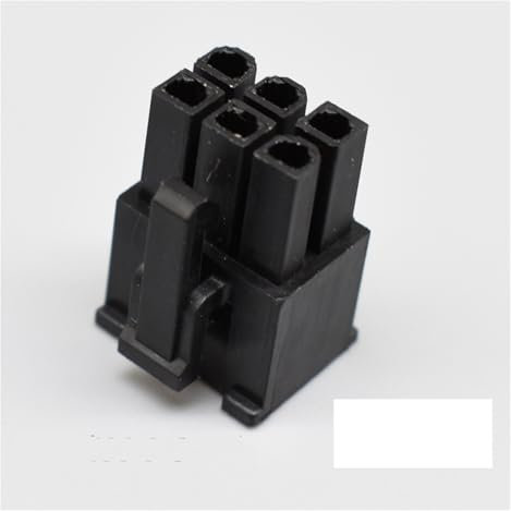 10-50pcs. EPS ATX PCIe 4. 2mm Pitch männlich weiblich 5557 5559 5569 Gehäuse WACHTER 2ROW 4Pin Wege Connector Compatible with Computer(5557-2x3P-Black,10PCS)
