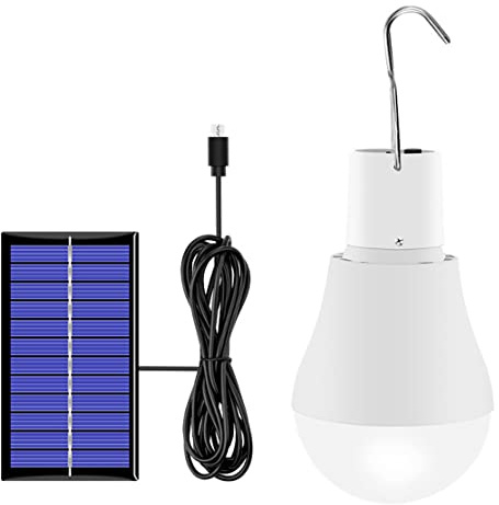 Suxdlan Panneau solaire à LED solaire Panneau Prise de secours Portelle Portable USB Lampe rechargeable pour la tente de camping