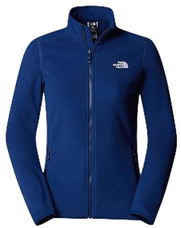 THE NORTH FACE NF0A855OD1R W 100 Glacier FZ - EU Maglia Lunga Donna Estate Blue Taglia XS