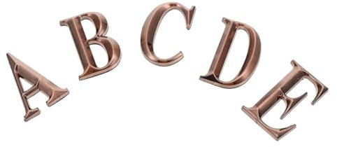 Angoily 1bag Sticker House Number Creative Door Address Plaques Self Adhesive Numbers for Garden