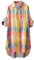 Angxiwan White Linen Shirt Women Plaid Shirts for Women UK Plus Size Button Long Sleeve Summer Cardigan Casual Loose Fit Flowy Hem Tunic Tops Elegant Collar s Denim Shirt