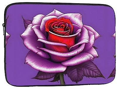 WHJSHOP Custodia portatile antiurto per laptop con stampa rosa fucsia per uomini e donne, viaggi d'affari e uso quotidiano in ufficio