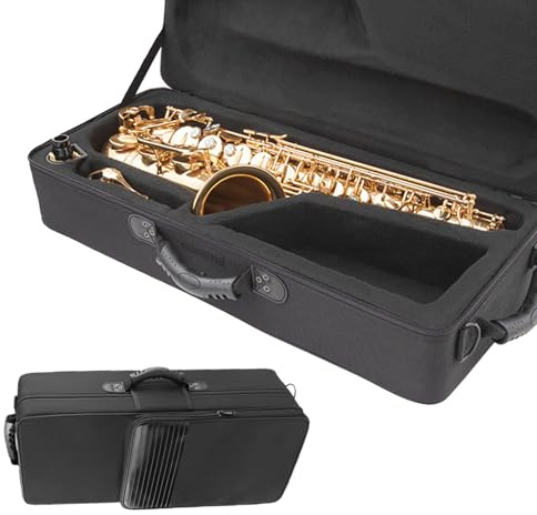 Altsaxophon-Rucksack, weich gepolsterte Tasche für Altsaxophon | 600D Canvas Saxophon- für