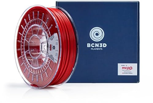 PLA-Filament für 3D-Drucker, 2,85 mm, Rot, 750 g BCN3D