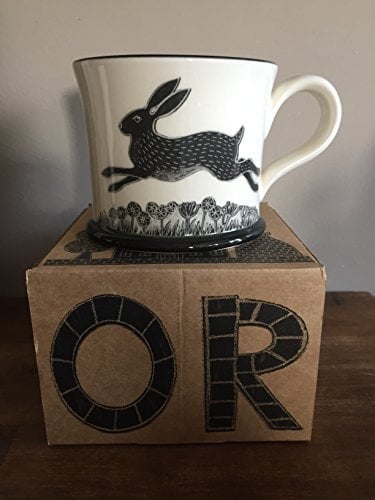 Moorland Pottery Hare Mug Gift Boxed