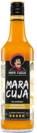 Papa Fuego Maracuja (1 x 0.7 l) | Fruchtiger Maracuja-Likör