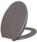 Abattant WC universel coloré, Taupe