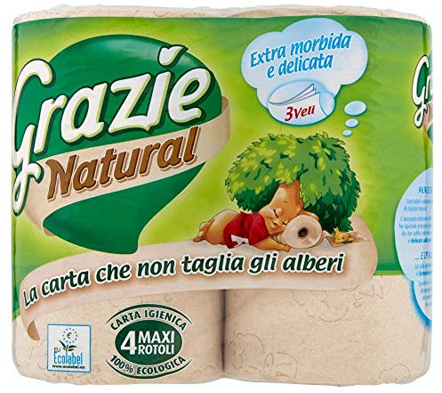 Grazie Papier Toilette Écologique Set
