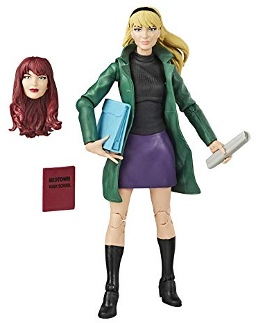 Spider-Man Hasbro Marvel Legends Series 15,2 cm Sammelfigur Gwen Stacy Actionfigur Spielzeug Retro Collection