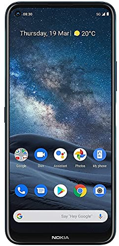 Nokia 8.3 5G 6.81 Inch Android UK SIM Free Smartphone with 5G Connectivity – 6 GB RAM and 64 GB Storage (Single SIM) – Polar Night