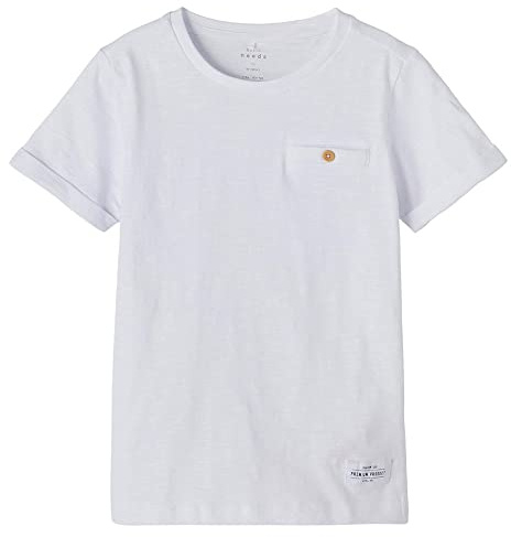 NAME IT NKMVINCENT SS TOP NOOS-Bright white-134-140