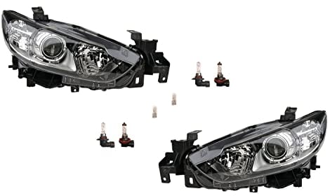 Johns, passend für Mazda 6 Scheinwerfer GJ/GL 12/12-02/15 + Leuchtmit. Set links rechts