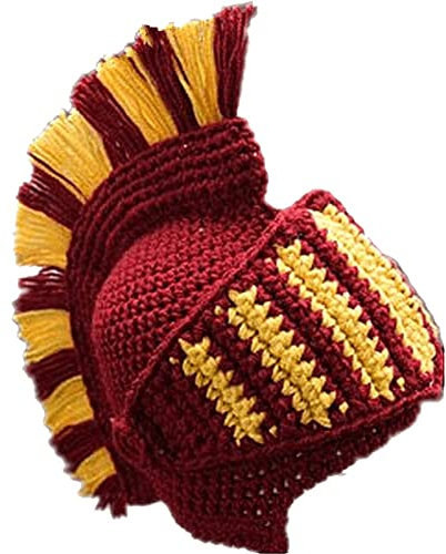 Vepoty Barbararisch Barthut Lustiger Hut Cosplay Roman Knight Cap Winter Ski Sport Wärmerer Cap Hut Für Männer Frauen