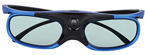 ciciglow Gafas 3D, Tipo de Obturador Activo Universal Gafas 3D, Proyector DLP Link 3D Gafas 3D Lente HD