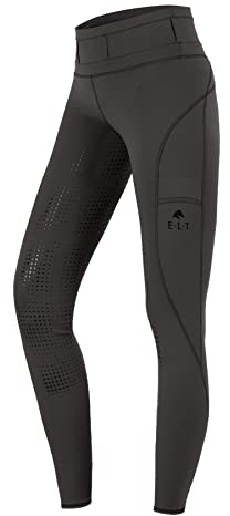ELT Reitleggings Hanna High Waist, Schlamm, Gr. 48