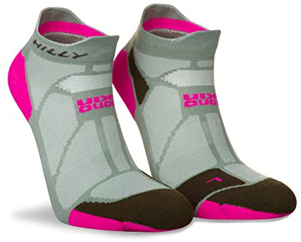 Hilly Unisex Marathon Fresh - Socklet - Min Cushioning, Running Sock