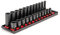 TEKTON 3/8 Inch Drive 6-Point Impact Socket Set with Rails, 24-Piece (8-19 mm) | SID91209