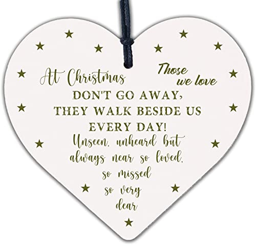 In Loving Memory Rotkehlchen Weihnachtskugel Dekoration Mama Papa Oma Andenken Geschenk