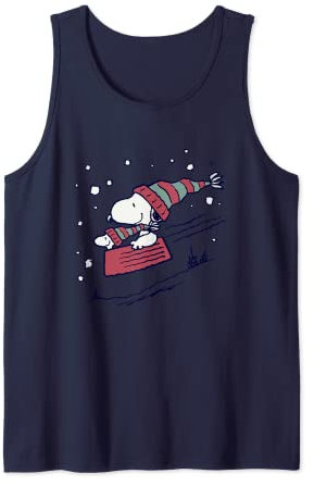 Peanuts - Snoopy Schlitten Tank Top