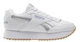 Reebok Femme Glide Ripple Double Basket, FTWWHT/VINBLU/RBKG07, 42.5 EU