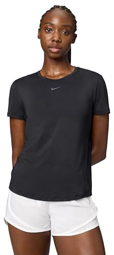 Nike Damen One Classic T-Shirt, Black/White, XS EU