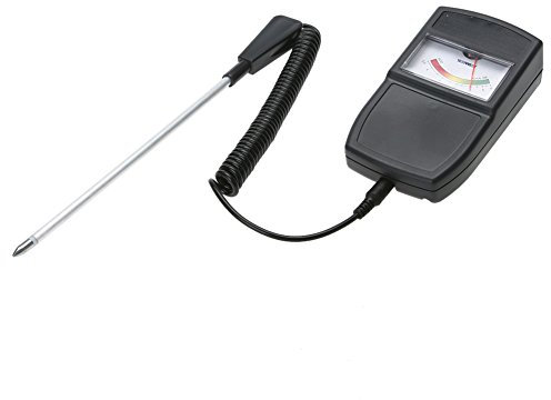 Medidor de humedad para plantas, sensor higrómetro fácil de usar para jardín, césped, agricultura, indicador de riego interior y exterior