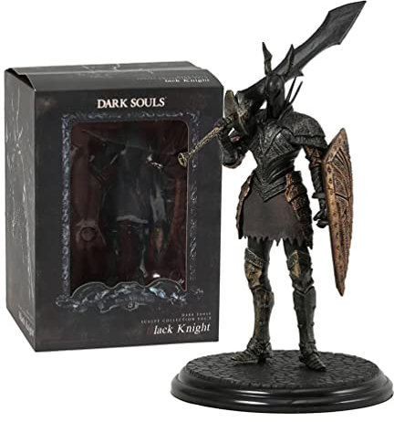 BLUEVI Spiel Figur, Spiel-Charaktere Dark Souls Black Knight Statue PVC, Sammlungsmodell FüR Anime-Spielliebhabe