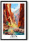 LissiArt97 Zion National Park Poster – Zion Wandkunst Wohnzimmer – Poster Wanddekoration Natur Landschaft für Schlafzimmer – Büro – Zuhause – Nationalpark Reiseposter 27,9 x 43,2 cm, Weiß