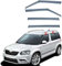 Superaur Windabweiser Regenabweiser für Skoda Yeti 2009-2017, hochwertig und langlebig
