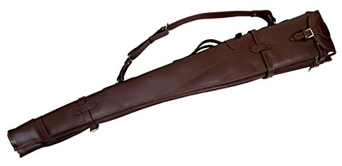 SPC Canterbury Elite Double Shotgun Slip - luxian Leather - Zipped with Buckle Flaps
