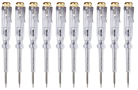 100 – 500 V indotto tester elettrico cacciavite a penna 1 fase tester di tensione rivelatore penna di prova 10