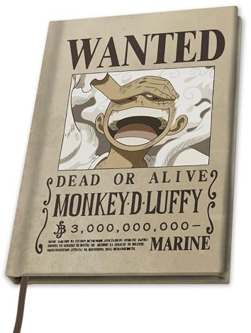 One Piece Wanted Luffy None Notizbuch multicolor