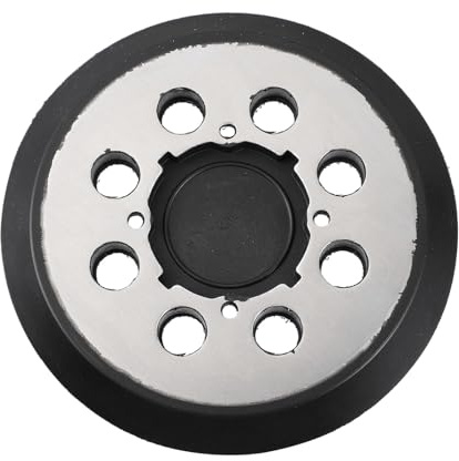 KOMBIUDA Hook Loop Aluminum Backing Plate Sanding Pad for Orbital Sander with Dust Collection Quick Mount Replacement Polishing Disc Compatible with Dewalt